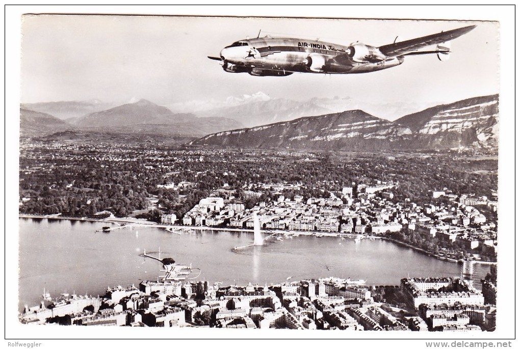 Genève - Avion Air India - - 1946-....: Ere Moderne