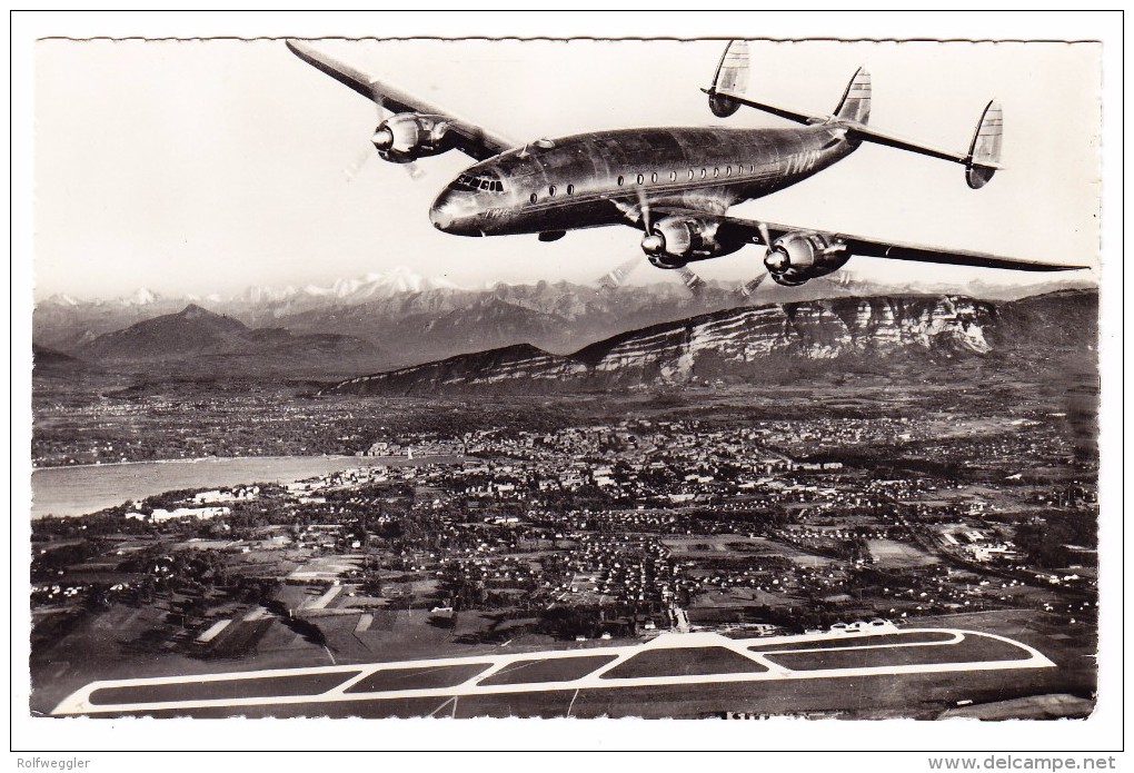 Aéroport International Genève - Cointrin Ed. Jaeger #7071 - Aeródromos