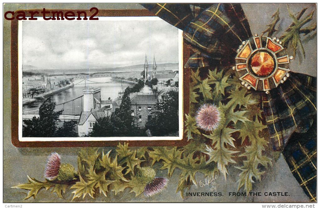 5 CARD SCOTLAND : INVERNESS TROSSACHS GORDON CAMERON ECOSSE - Other & Unclassified