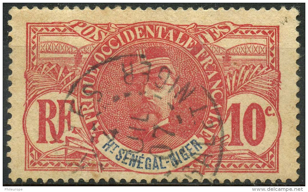 Haut Senegal Et Niger (1906) N 5 (o) - Oblitérés