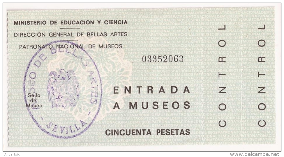 Entrada Al MUSEO DE BELLAS ARTES - Otros & Sin Clasificación