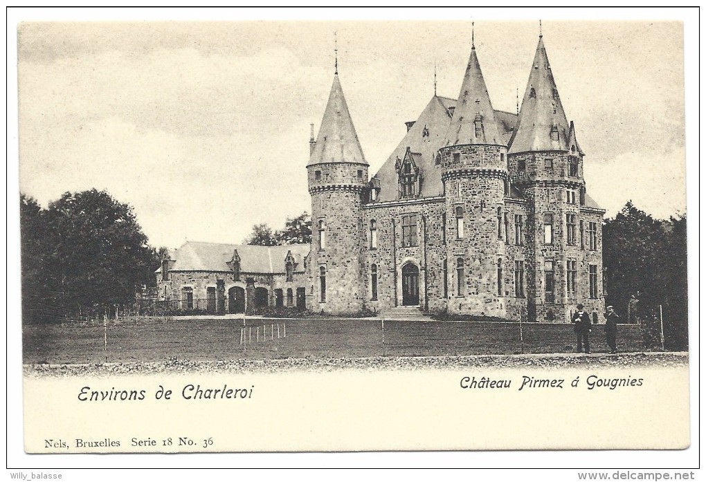 CPA - Environs De Charleroi - Château Pirmez à GOUGNIES   // - Gerpinnes