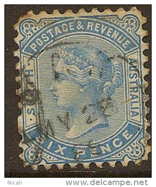 SOUTH AUSTRALIA 1883 6d QV SG 185 U #MN143 - Oblitérés