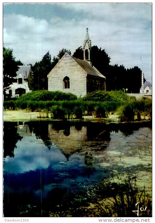 Belle  Carte  Cpsm -    Chapelle De Cabellou Prés De Concarneau              G859 - Autres & Non Classés