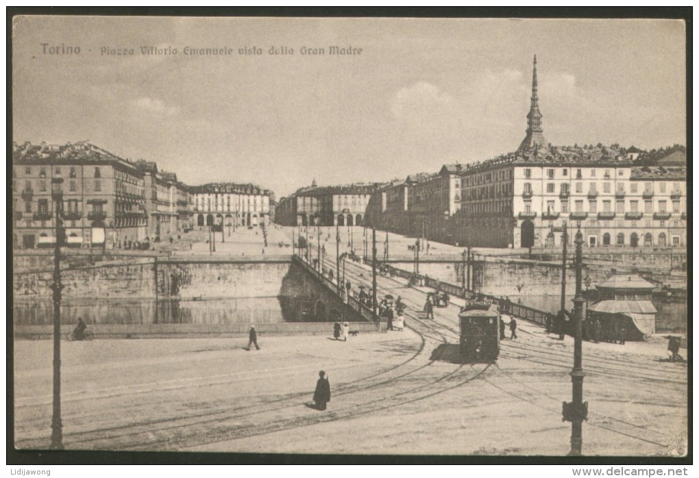 TORINO 2 OLD POSTCARDS - Collections & Lots