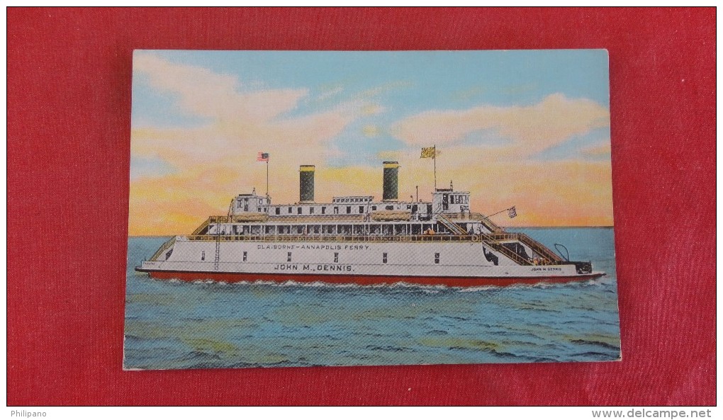 Maryland> Annapolis Claiborne  Annapolis Ferry     --- 1815 - Annapolis