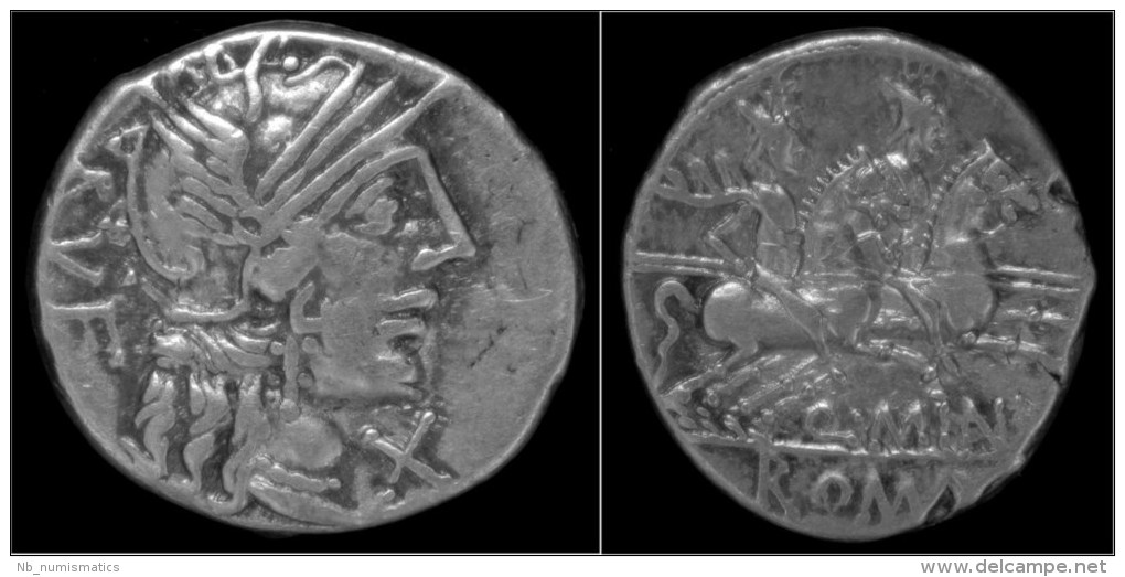 Q.Muncius Rufus AR Denarius - République (-280 à -27)