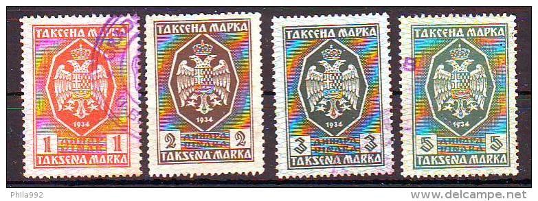 Yugoslavia Revenue Stamps  1935 Y - Otros & Sin Clasificación