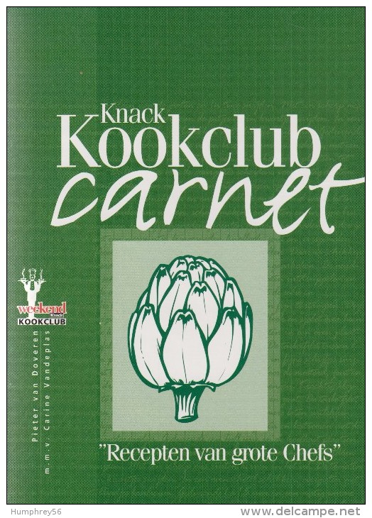 Pieter VAN DOVEREN - Knack Kookclub Carnet II - Pratique