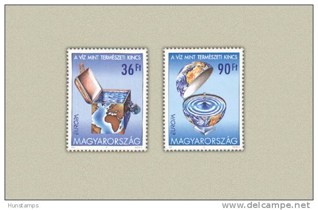 Hungary 2001. EUROPA CEPT - Water Complete Set MNH (**) Michel: 4674-4675 / 2.50 EUR - Ungebraucht