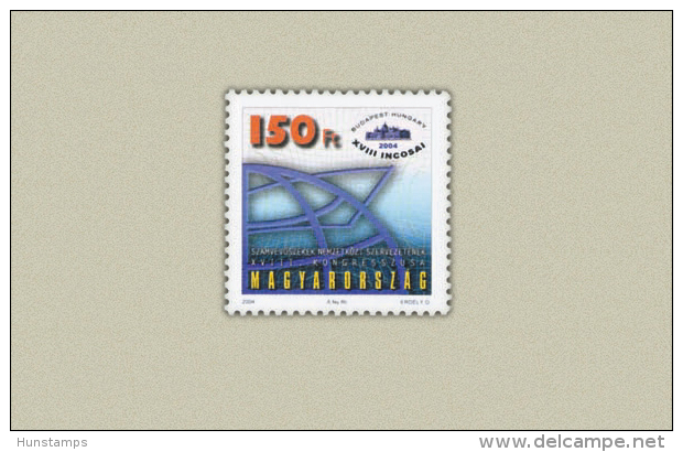 Hungary 2004. INCOSAI Congress Stamp MNH (**) Michel: 4953 - Unused Stamps