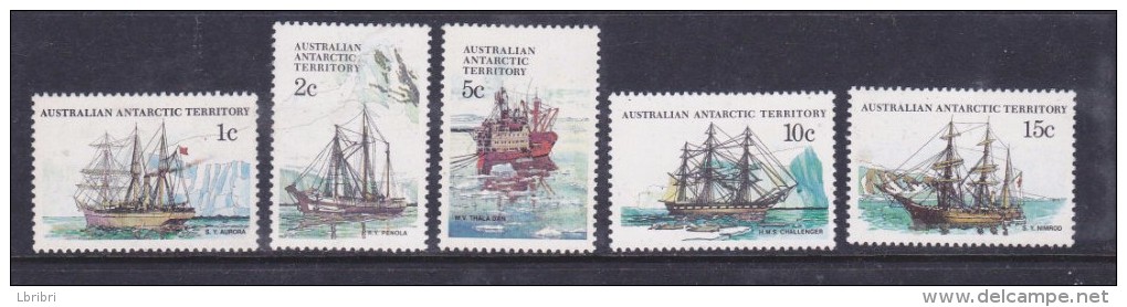 ANTARCTIC AUSTRALIEN N° 47/52 SÉRIE COURANTE BATEAUX NEUF SANS CHARNIERE - Unused Stamps