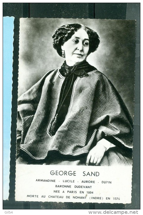 GEORGE SAND Née A Paris En 1804 - Raj63 - Femmes Célèbres