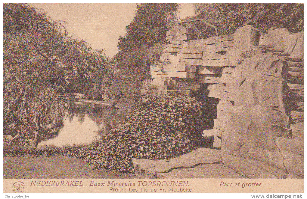 Nederbrakel, Parc Des Top Bronnen, Les Grottes (pk17564) - Brakel