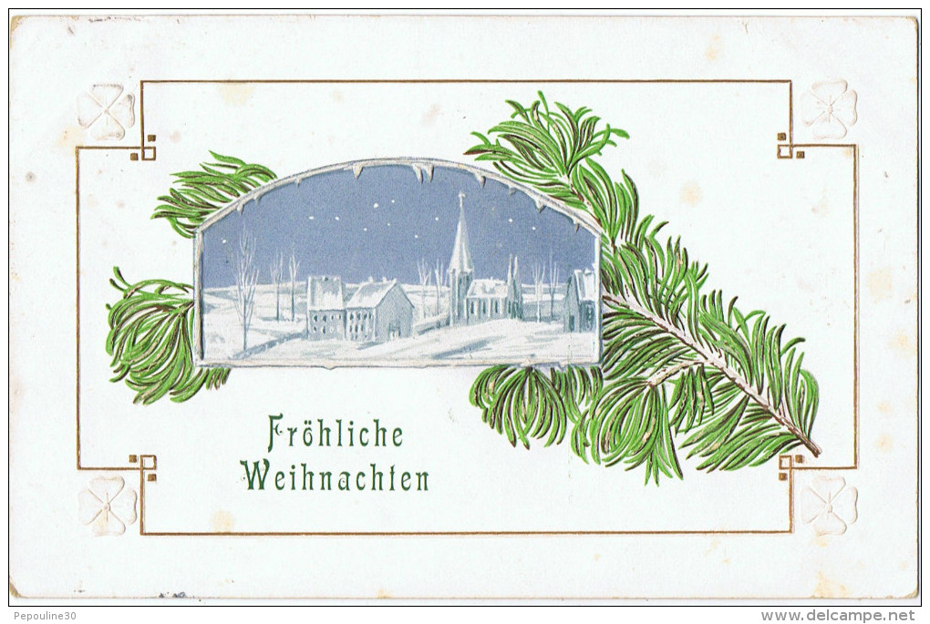 FRÖHLICHE WEIHNACHIEN. - 1911 - - Lothringen