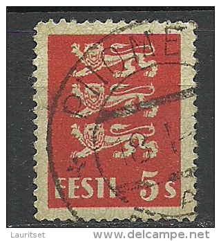 ESTLAND Estonia 1928 Michel 77 O PIIOMETSA - Estland