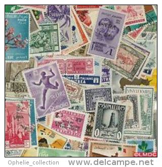 ITALIE COLONIES 50 TIMBRES DIFFERENTS - General Issues