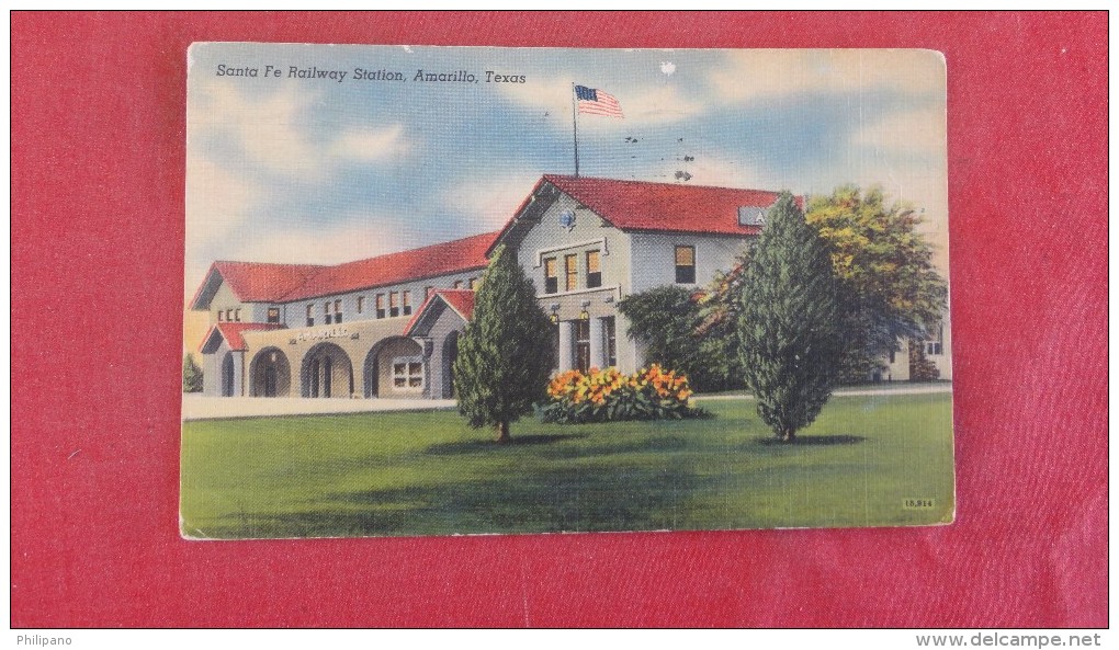 - Texas> Amarillo  Santa Fe Train Station -- 1815 - Amarillo