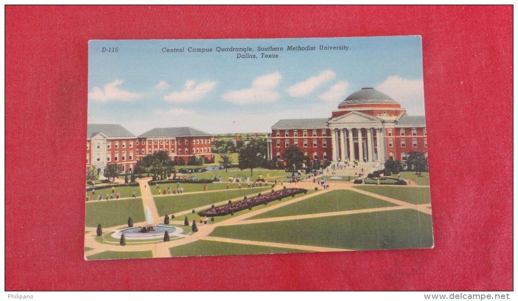 - Texas> Dallas  Central Campus  SMU -- 1815 - Dallas