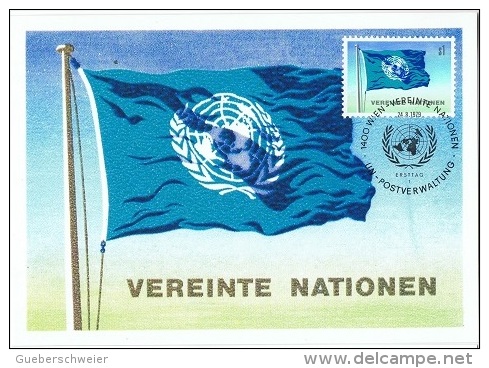 ONU-L16 - NATIONS-UNIES N° 2 Bureau De Vienne Sur Carte Maximum 1979 - Cartes-maximum
