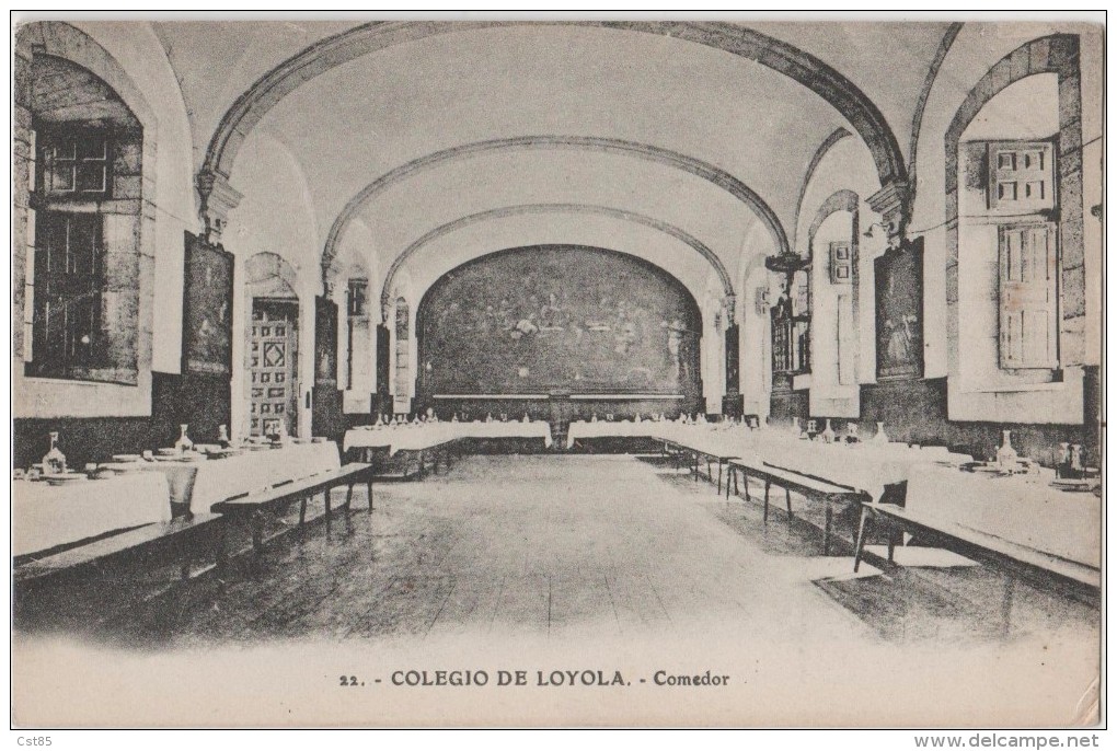 CPA - Colegio De Loyola - Comedor - Autres & Non Classés