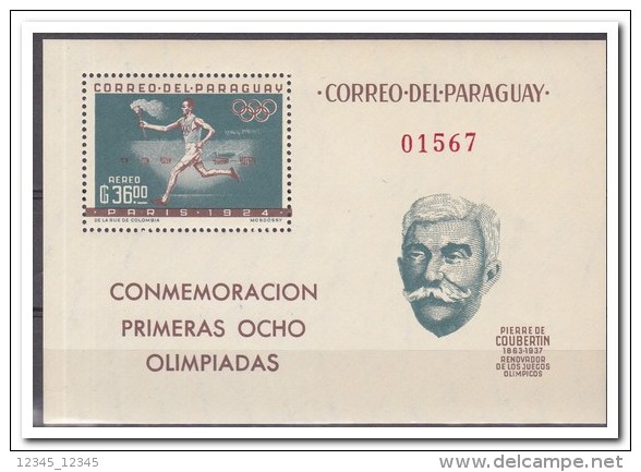 Paraguay 1963, Postfris MNH, Sports - Paraguay