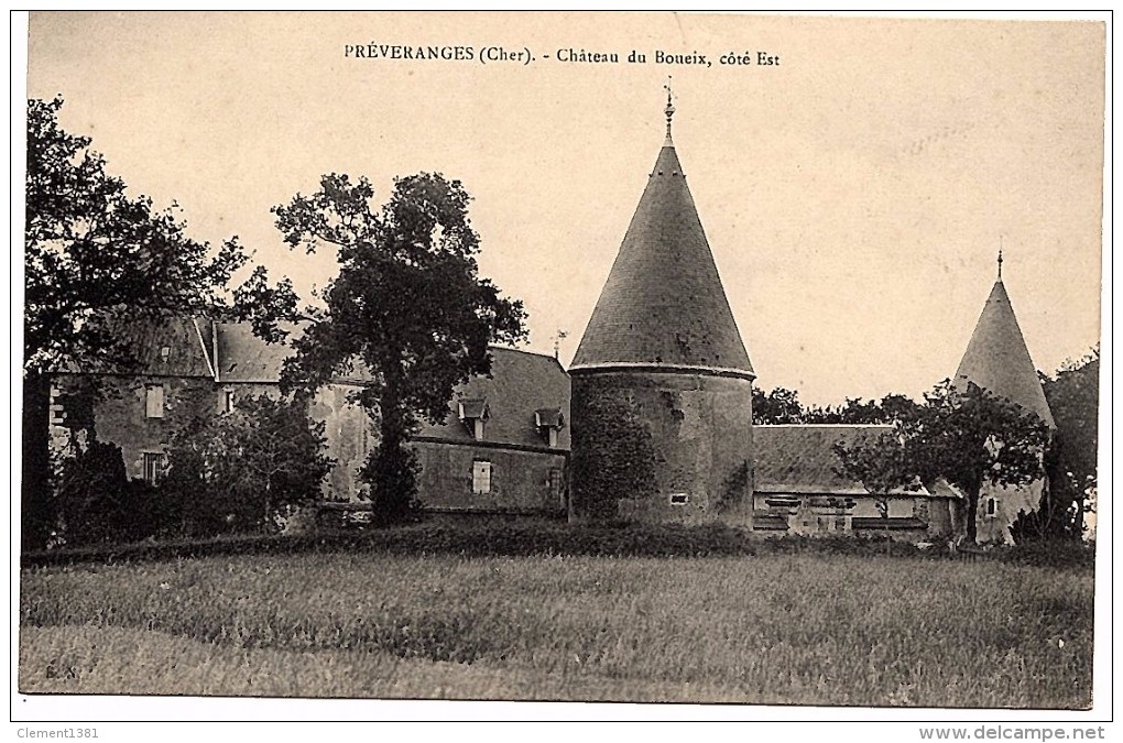 Preveranges Chateau Du Boueix Cote Est - Préveranges