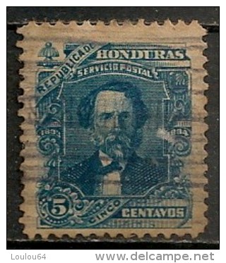 Timbres - Amérique - Honduras - 1893-1894 - 5 Centavos - - Honduras