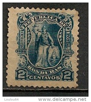 Timbres - Amérique - Honduras - 1894-1895 - 2 Centavos - - Honduras