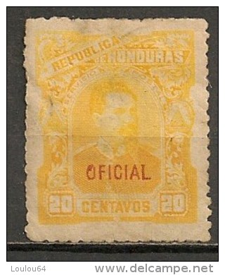 Timbres - Amérique - Honduras - 1890-1913 - Service - Oficial - 20 Centavos - - Honduras