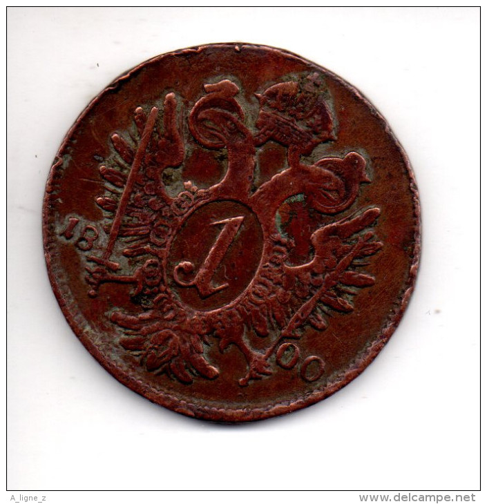 REF 1  : Monnaie Coin AUTRICHE OSTEREICH 1 KREUSER 1800 A - Autriche