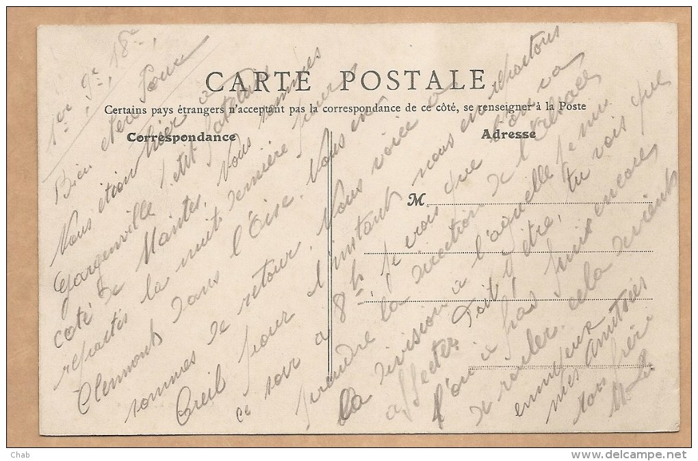 Stand De La Société De Tir De GARGENVILLE (S. Et O.) - écrite 1918 - STAND DE TIR - CIBLE - CARABINE - FUSIL - TIREUR - Gargenville