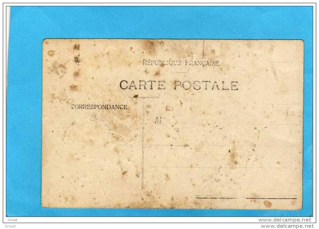 CHAMPIGNY-carte Photo -gros Plan Animé -café Du Globe- H MEYER-  -juin 1915 -guerre 1914-18 - Champigny
