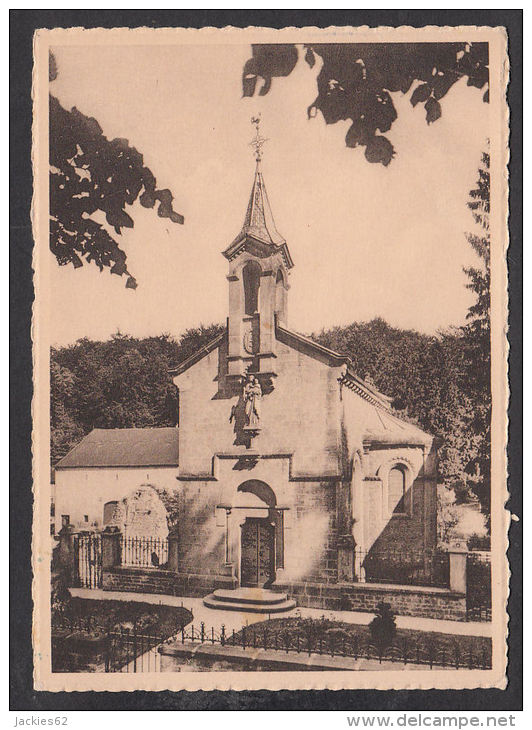 36285/ ARLON, Chapelle De N.D. De Clairefontaine-lez-Arlon, Vue Ouest, 2 Scans - Arlon