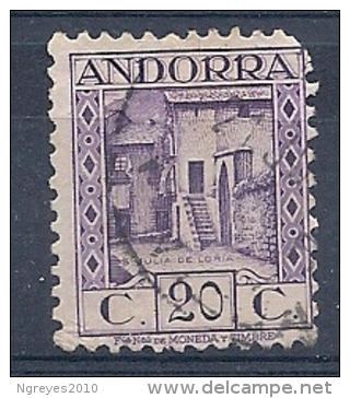 140010738  ANDORRA  ESP.  EDIFIL  Nº  34 - Gebruikt