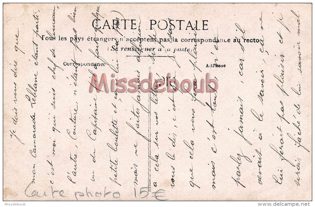ALGERIE - Carte Photo - DJELFA - Vue Prise Du Nord Face Au Sud Ouest - Djelfa En 1905  -  2 Scans - Djelfa