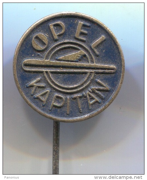 OPEL KAPITAN - Car, Auto, Old Pin  Badge - Opel