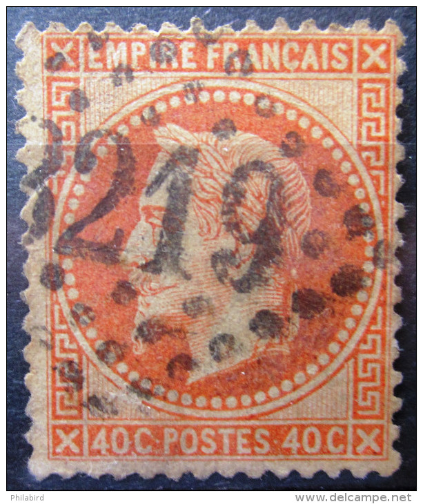 FRANCE                N° 31               OBLITERE - 1863-1870 Napoleon III Gelauwerd