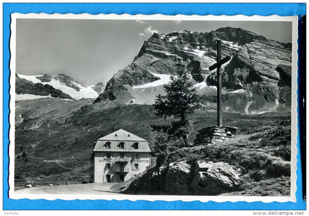 OV1.1303, Simplon, Kulm, Hôtel Bellevue, Hubschhorn, Non Circulée - Simplon