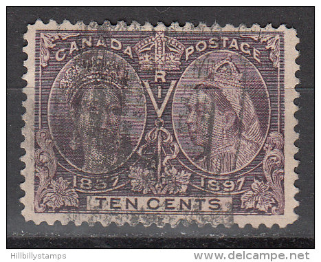 Canada    Scott No  57    Used    Year  1897   Discounted Price - Unused Stamps