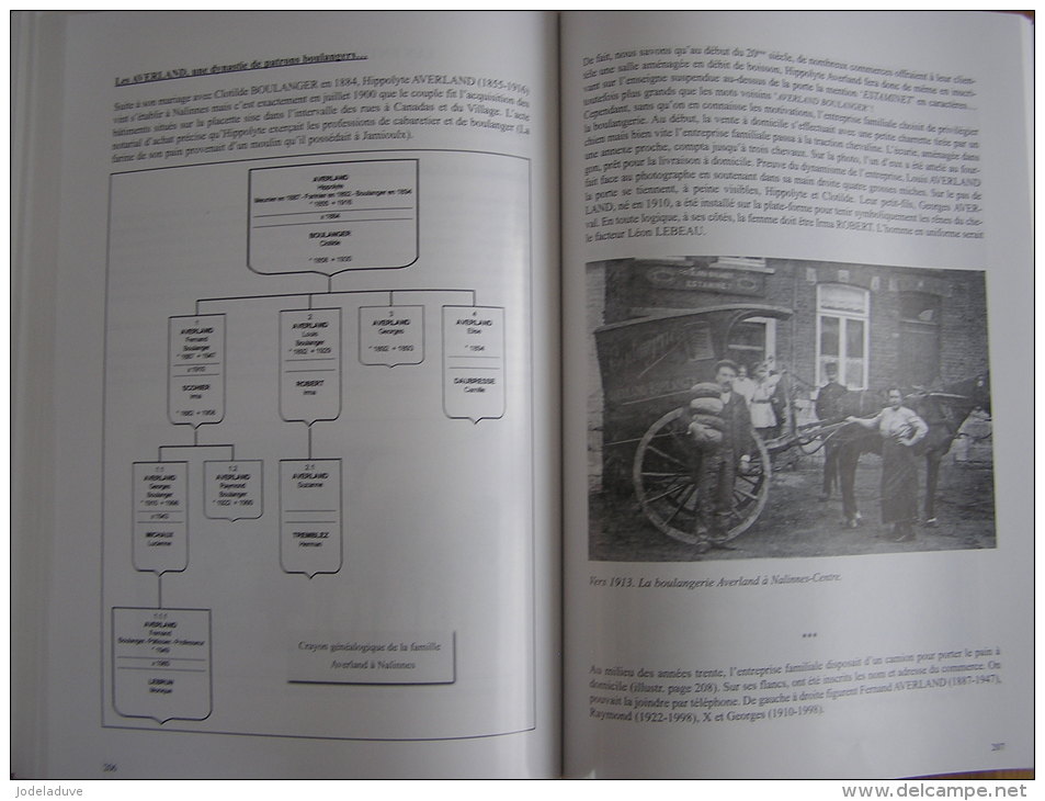 NALINNES A L AUNE DES ANS Lejeune B Régionalisme Histoire Sport Marche Vie Quotidienne Guerre Nalinnes Haies Bultia