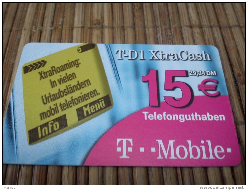 Prepaidcard TD1 Germany Used - GSM, Voorafbetaald & Herlaadbare Kaarten