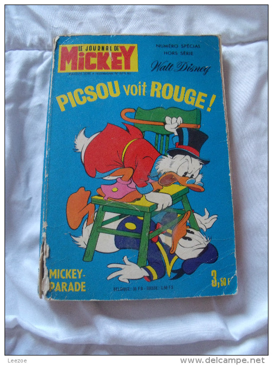 Piscou Voit Rouge Hors Série - Mickey Parade