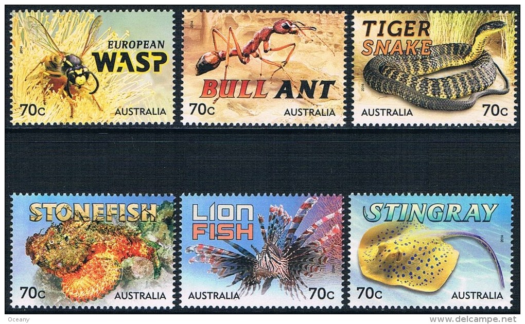 Australie - Animaux Piquants 4031/4036 ** - Autres & Non Classés