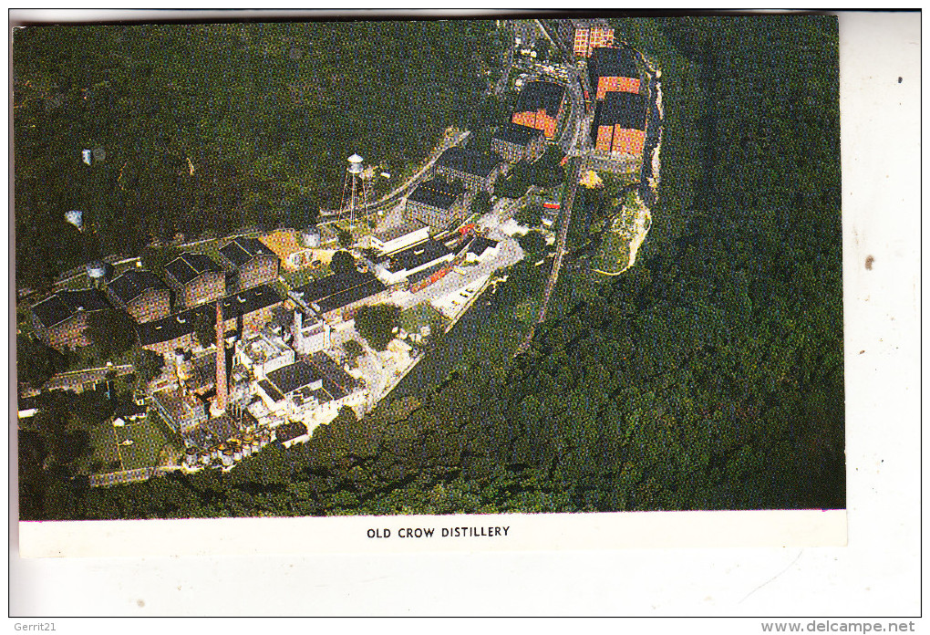 USA - KENTUCKY - FRANKFORT, Old Crow Whiskey Distillery, Air View - Frankfort