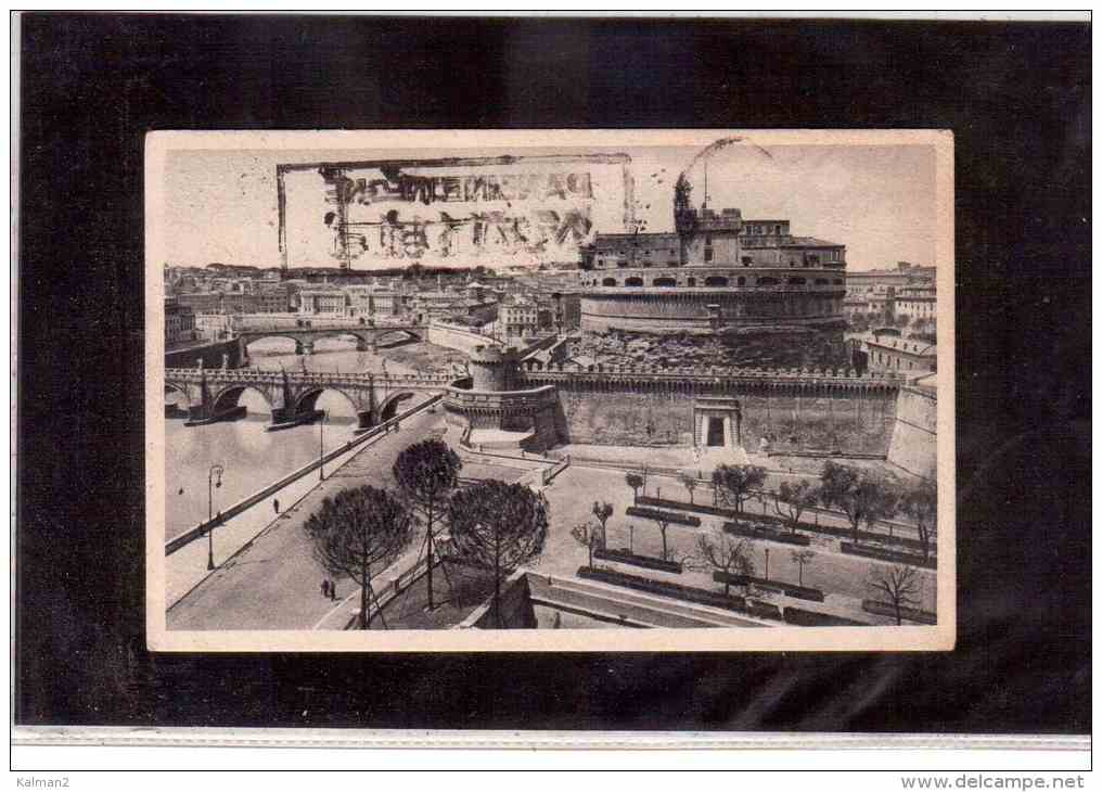 8648   -   ROMA,  Ponte E Castel S.Angelo     /     VIAGGIATA - Bruggen