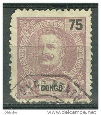 PORTUGAL - COLONIAS - CONGO 1903: YT 50, / Af. 50, 2nd Choice, O - FREE SHIPPING ABOVE 10 EURO - Portuguese Congo