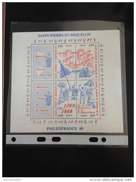 belle collection Saint Pierre et Miquelon 95 % neufs MNH et Tchecoslovaquie oblitérés