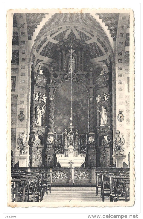 Cpa RONGY;intérieur De L'église - Brunehaut