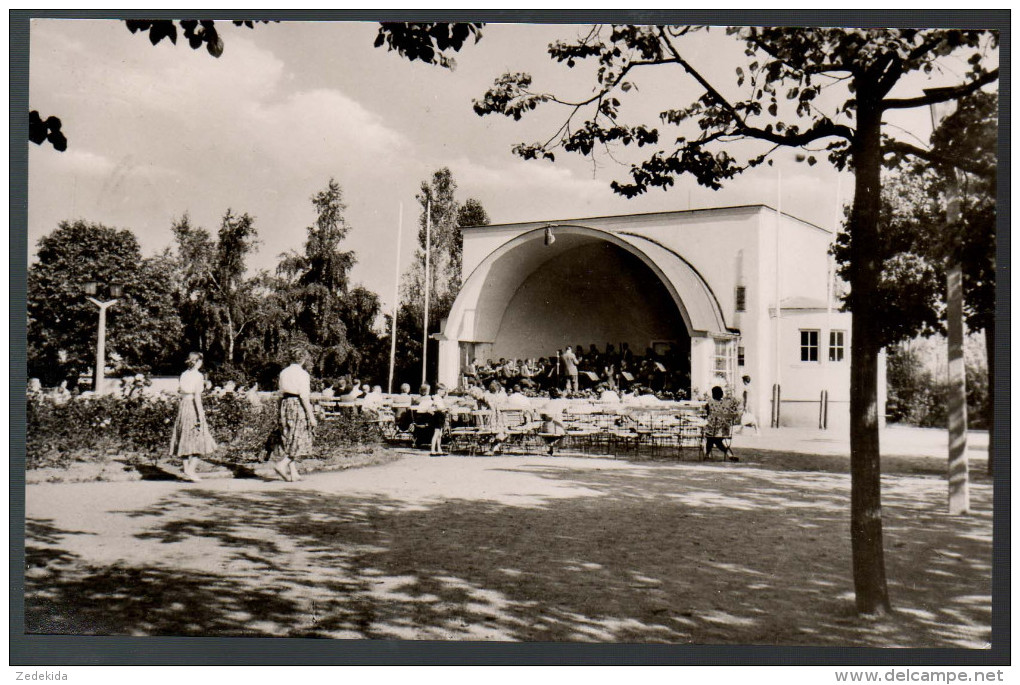 0311 Alte Foto  Ansichtskarte Zinnowitz Konzertplatz Gel 1962 - Stempel !! - Zinnowitz